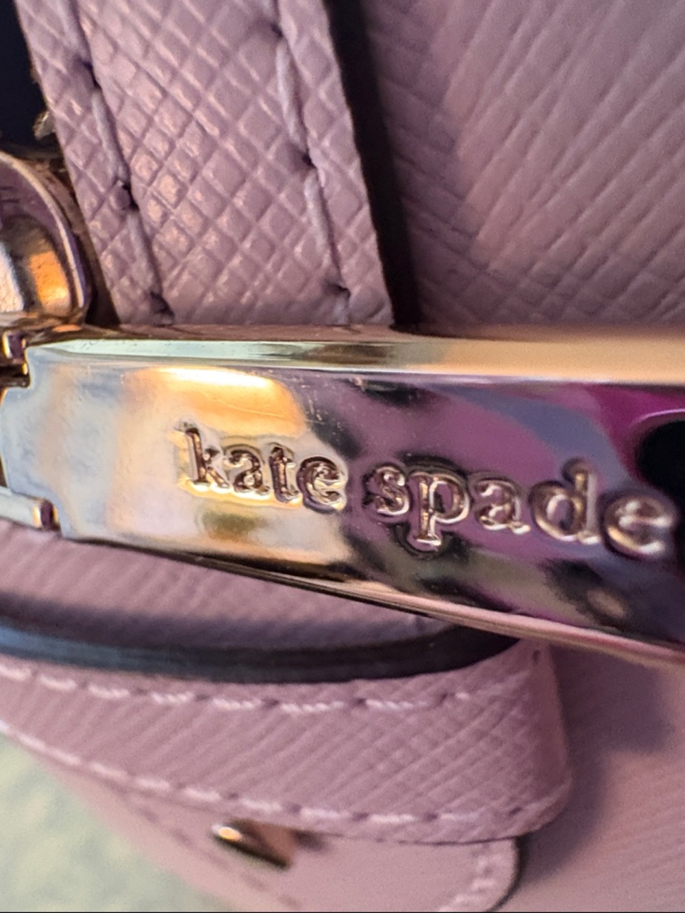 Kate Spade Purple Satchel - Picture 10 of 10